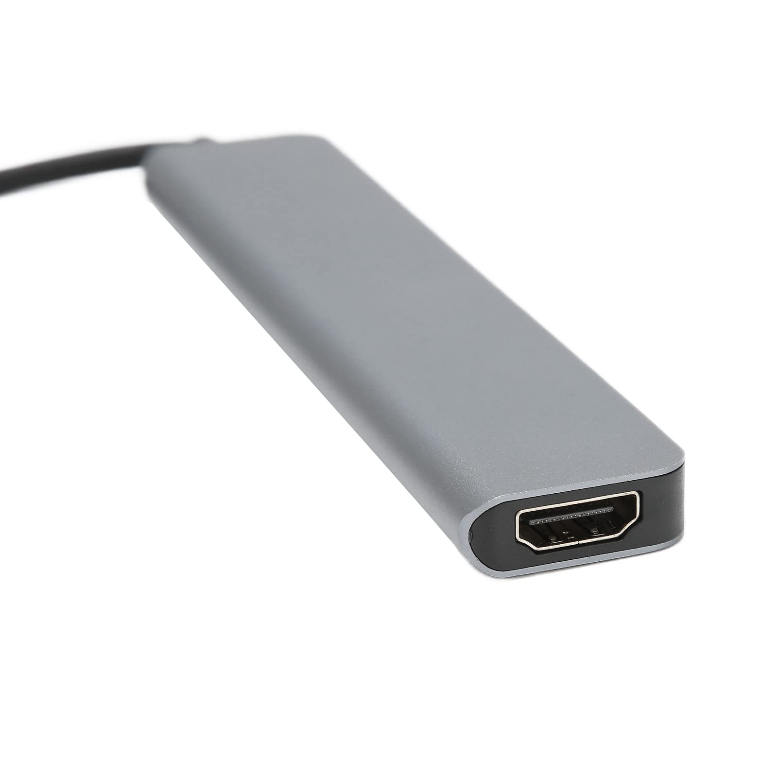 Domary Hub USB C 7 in 1, Adattatore Multiporta HDTV 4K con Ricarica