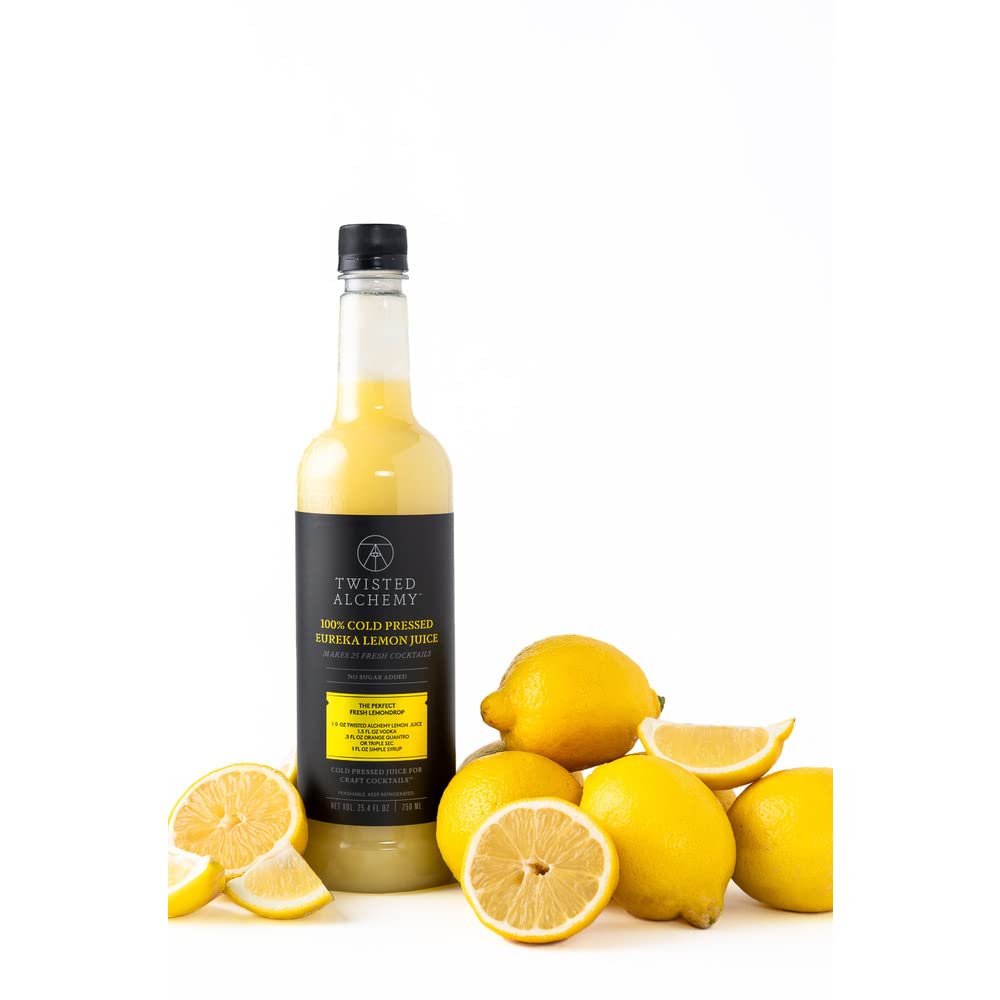 Buy Twisted Alchemy Cold Pressed Fresh Lemon Juice For Craft Cocktails