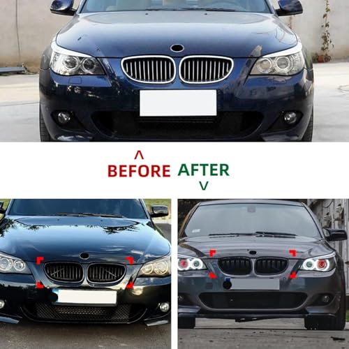 Grille de capot centrale pour Série 5 E60 protection moteur