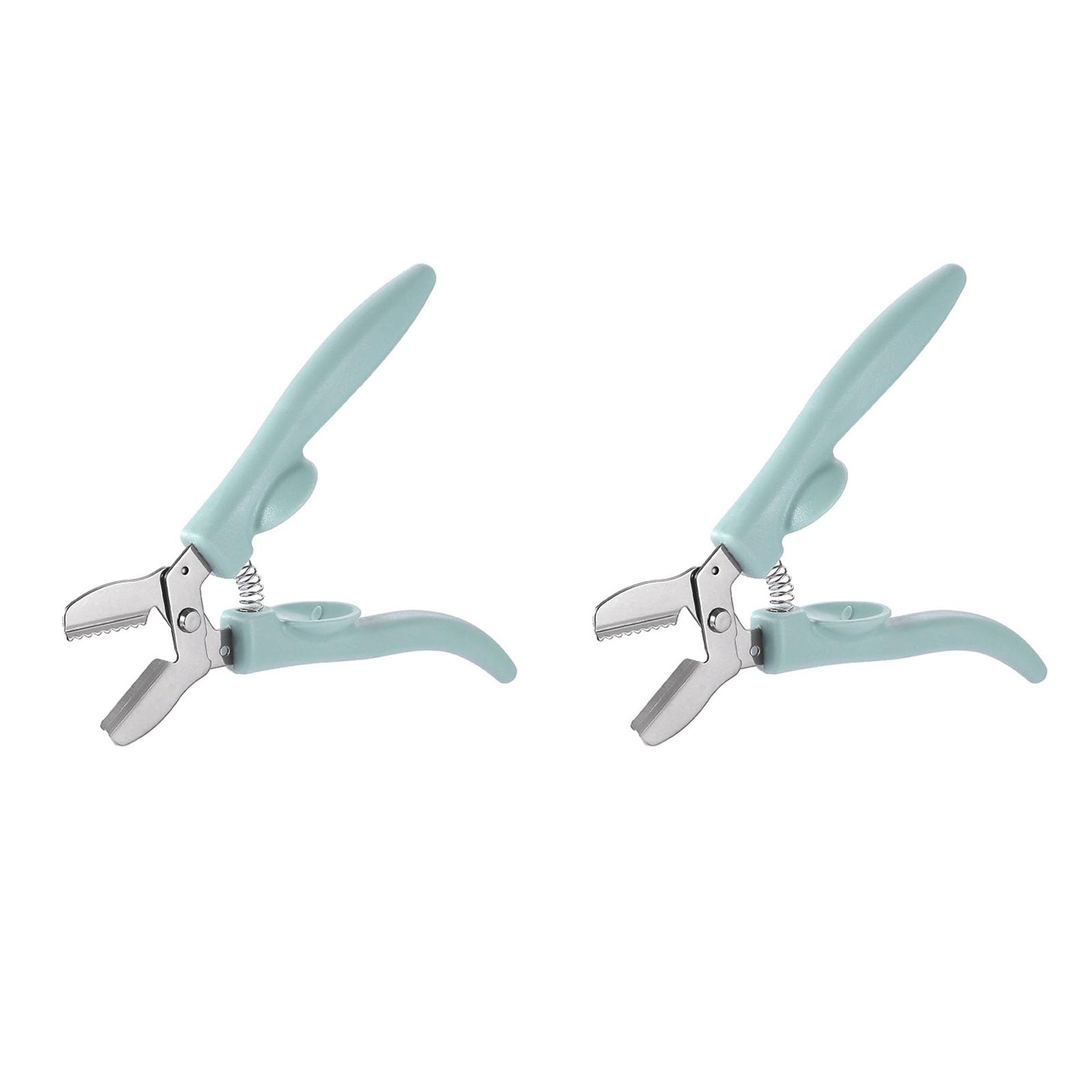 Jazuaiao 2Pcs Multifunctional Chestnuts Scissors Stainless Steel Nut Cracker Kitchen Tool for Walnuts Cutting and Slicing Multifunctional Chestnut Scissors