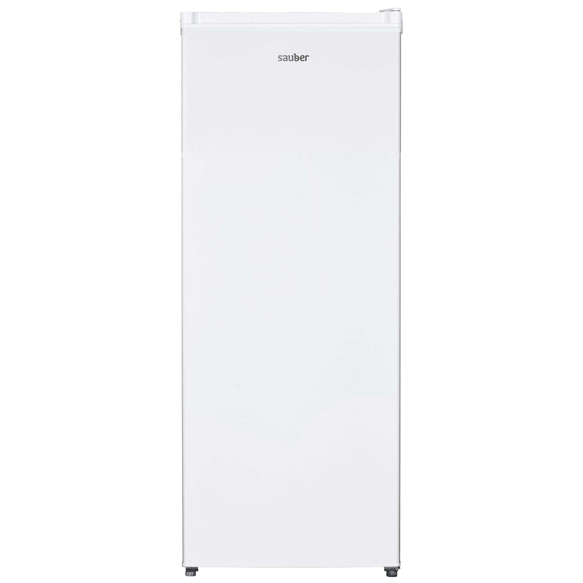 Sauber - Congelador Vertical una Puerta SERIE 3-CV14324WH - E - 142 x 55 cm - 5 Cajones 168 Litros - Se puede Combinar con Frigo 1 puerta - ENTREGA Y RETIRADA EN DOMICILIO INCLUIDA