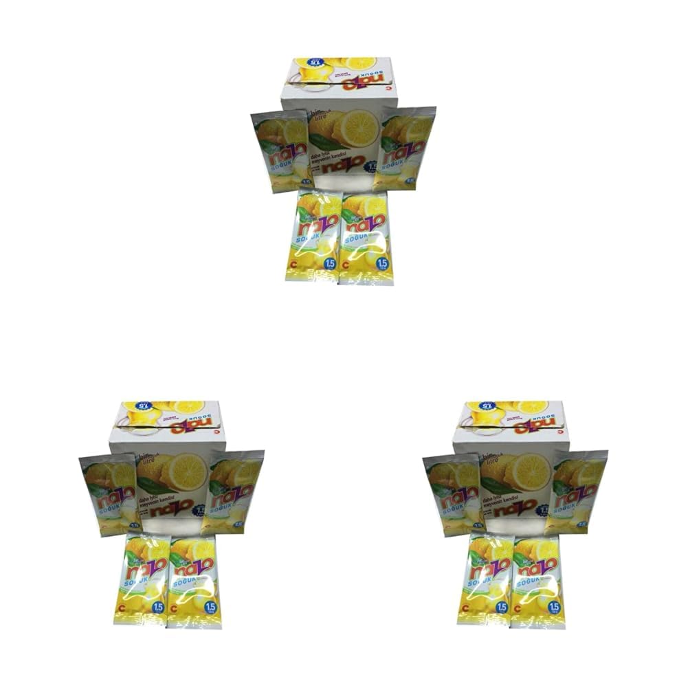 Nazo Limon Tozu İçecek 9 g x 24'lü Paket (3 paketi)