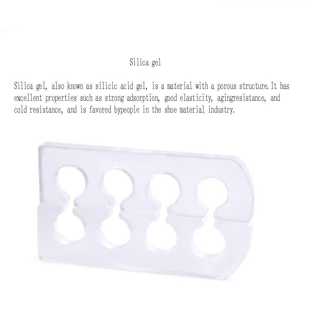 separadores de dedos, separador de dedos, estirador de dedos de gel y separador de dedos. Alivio de juanetes, dedos en martillo, pedicura, for mujeres y hombres. Alivio instantáneo del dolor después d