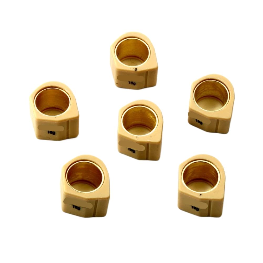 6PC Rulli Corsa 25x20mm 16g Compatibili Con X Citing I ABS 400cc 2013-2015 Scooter