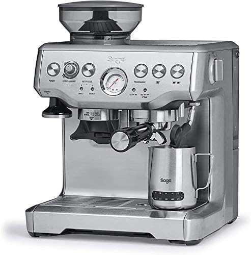 Sage Appliances SES875BKS The Barista Express Ekspres Do Kawy, 1850 W, 2 l, Czarny Błyszczący