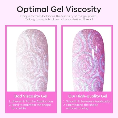 Image of modelones Gel Nail Polish Set 009, 0.24 Fl Oz (Pack of 6)
