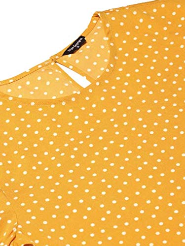 Image of Style Quotient Women Abstract Printed Polyester Smart Casual Top