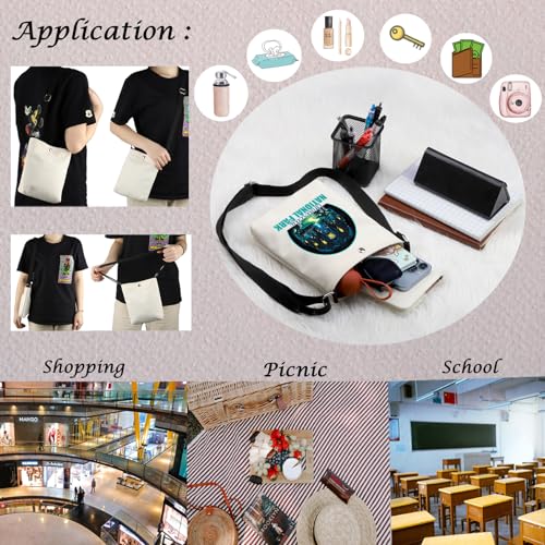 WOW Video Games Inspired Gift U National Park Crossbody Bag WOW Games Player Gift For Games Lover3