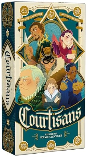 Blackrock Games Courtisans – Juego de Cartas y Bluff – 8 años y más – Ideal para Amigos y Familiares – Juego de Mesa – Táctico – Intriga – Catch Up Games | Ya disponible en tu tienda friki favorita! En mundofriki.es!
