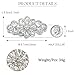 EVER FAITH Austrian Crystal Big 3.7 Inch Flower Ribbon Bridal Brooch Wedding Prom Accessories for Women Clear Silver-Plated-Base