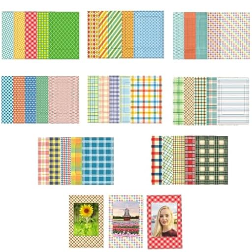 AOEVUIR 40 Pegatinas de Borde de Foto para Cámara Instantánea Mini 9/8/7S/70/26/50S/90/40/11/12 Pegatinas de Marco de Película Fotográfica Coloridas | Ya disponible en tu tienda friki favorita! En mundofriki.es!