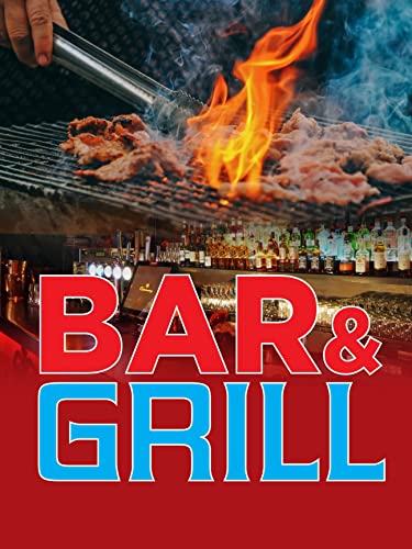 Bar & Grill Color Window Sign 18