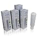 Produktbild 4x Wasserfilterpatronen ersetzen Krups F088 Claris Aqua/kompatibel mit AEG, Bosch, Siemens, Gaggenau, Nivona, Melitta, Neff, Cocoon - PureWater Ango-CF3 Kaffeevollautomat Kartusche