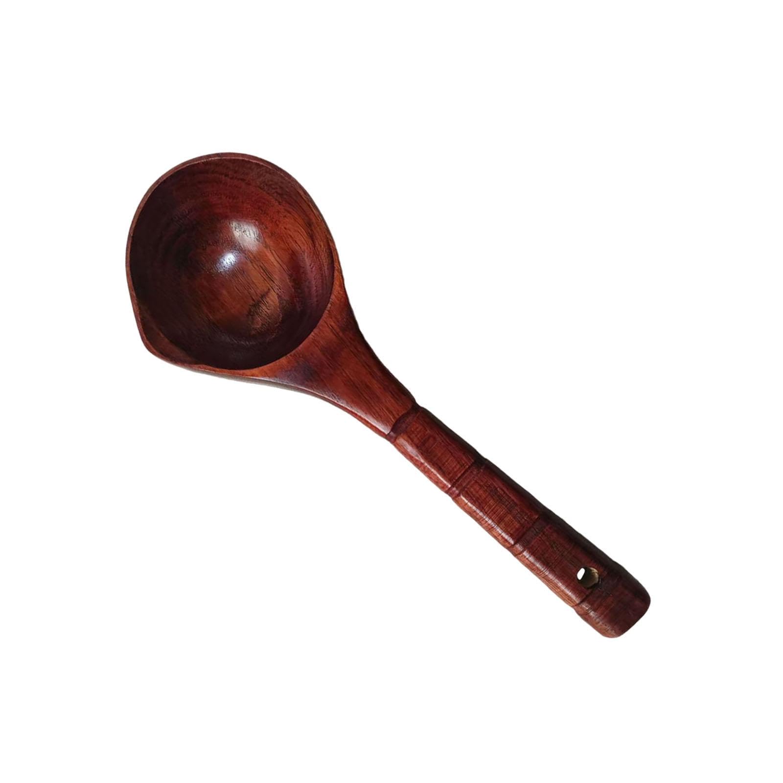 CALANDIS Wooden Water Ladle Traditional Sturdy Bath Spoon for Tea Room Shower Kitchen | Sauna Parts & Accessories | Pools & Spas | Yard, Garden & Outdoor Living | Home & Garden-picture-21