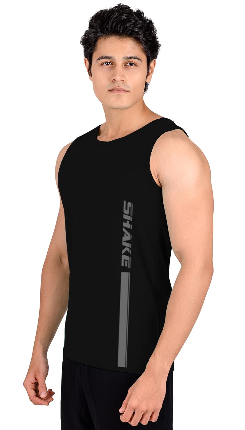 3colours rgb Men's Active Wear Sleeveless Tank top, Gym Vest, Leisure wear -Shake-picture-56