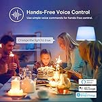 Kasa Smart Light Bulbs, Full Color Changing Dimmable Smart WiFi Bulbs Compatible with Alexa and Google Home, A19, 9W 800 Lumens,2.4Ghz only, No Hub Required, 4 Count (Pack of 1), Multicolor (KL125P4) - Image 4