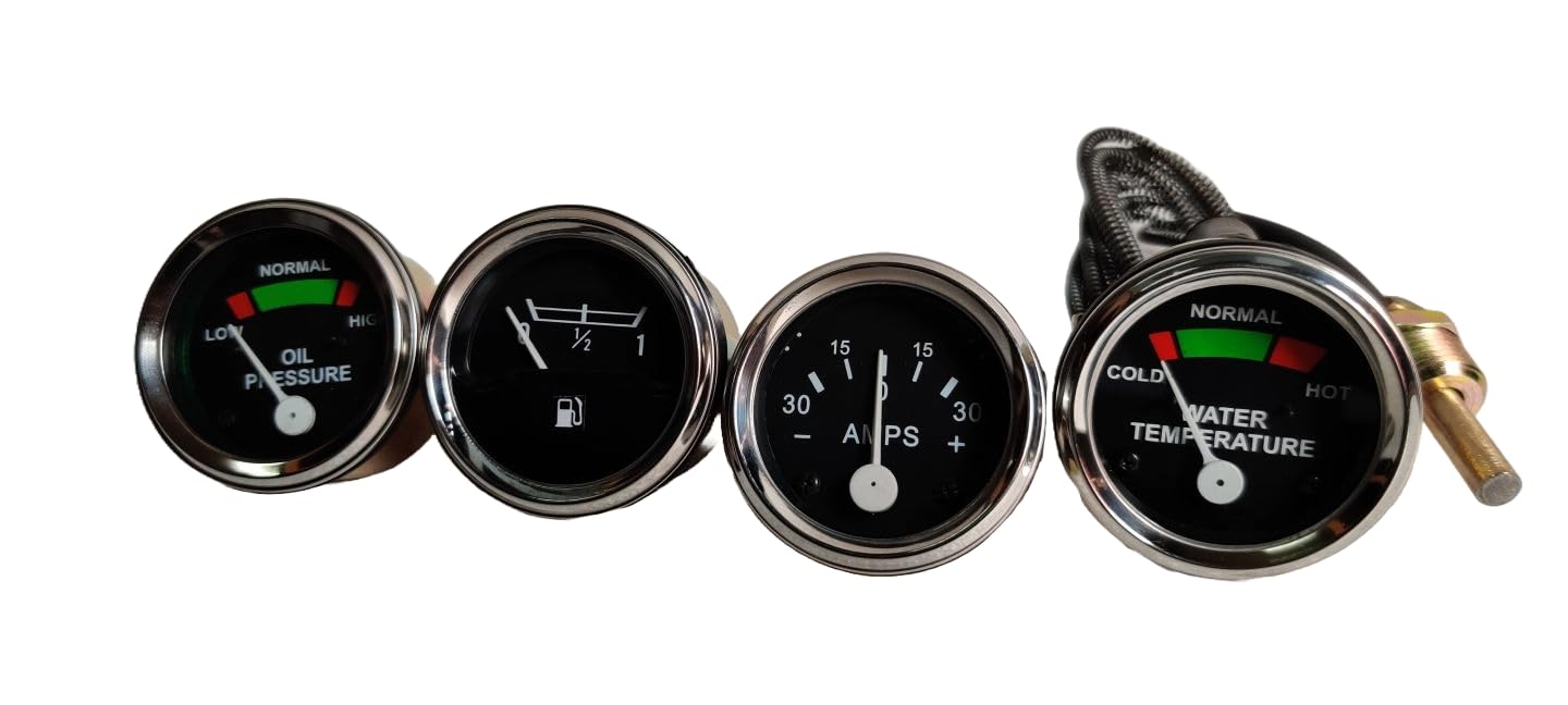Generic Gauge Set for Massey Ferguson Tractors TO35, 35, 135, 165, 175, 178 Diesel TE20, TO20, TO30, TO35, F40