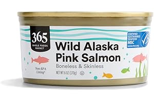 365 by Whole Foods Market, Wild Alaskan Pink Salmon, 6 Ounce