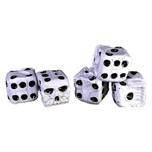PARTISAN 5�� �Z�b�g SKULL DICE �[�� �K�C�R�c �T�C�R�� �h�N�� �� �I�V���� �C���e���A �{�[�h�Q�[�� �u�� �_�C�X �`���`��