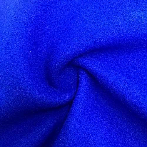 100% Recycled Eco Royal Blue Polar Fleece Fabric (Double Sided)