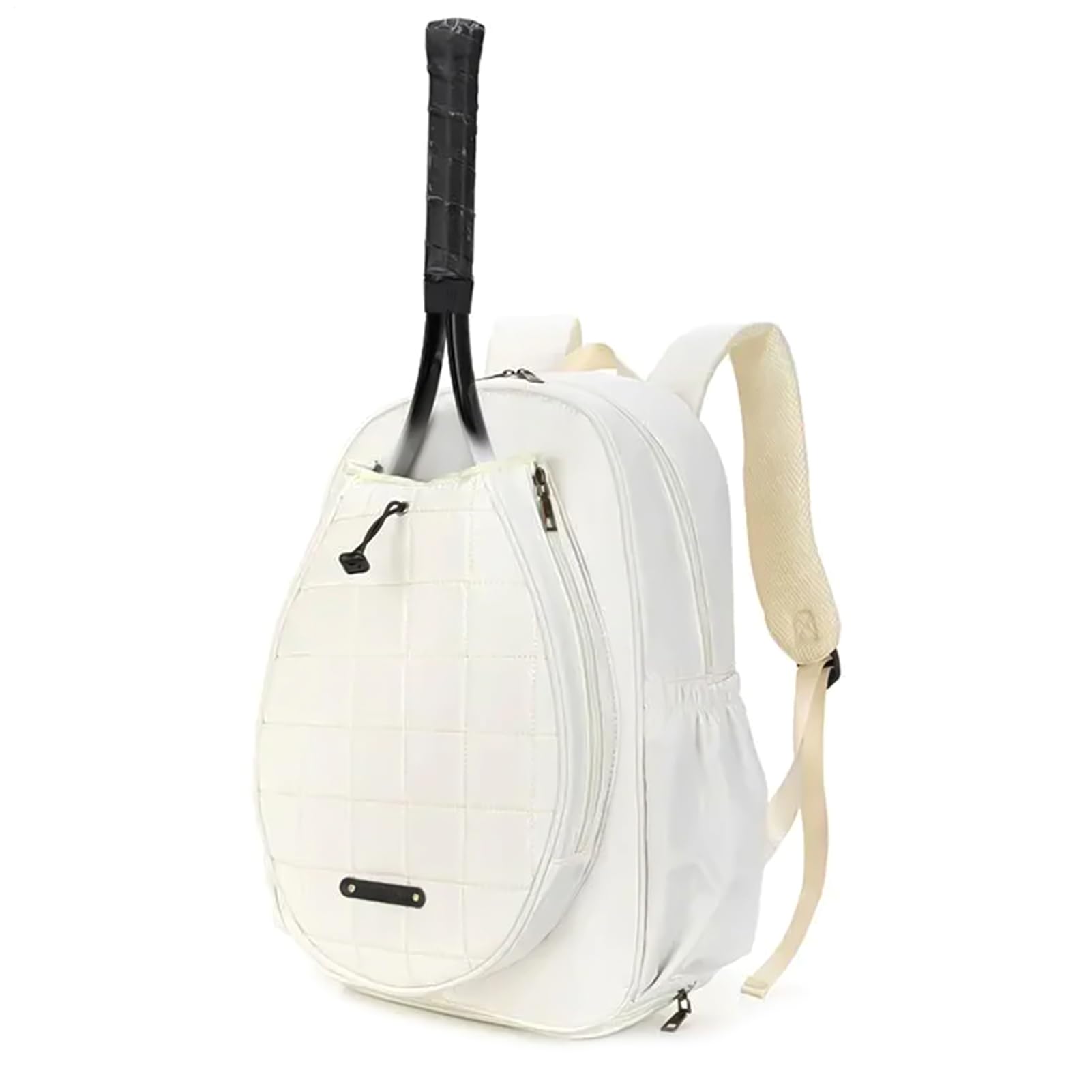 Badminton Backpack,Portable Racket Storage Bag with Adjustable Shoulder Straps - Fashionable Head Tennis Backpack, Racket Cover Bag for Kids Adults