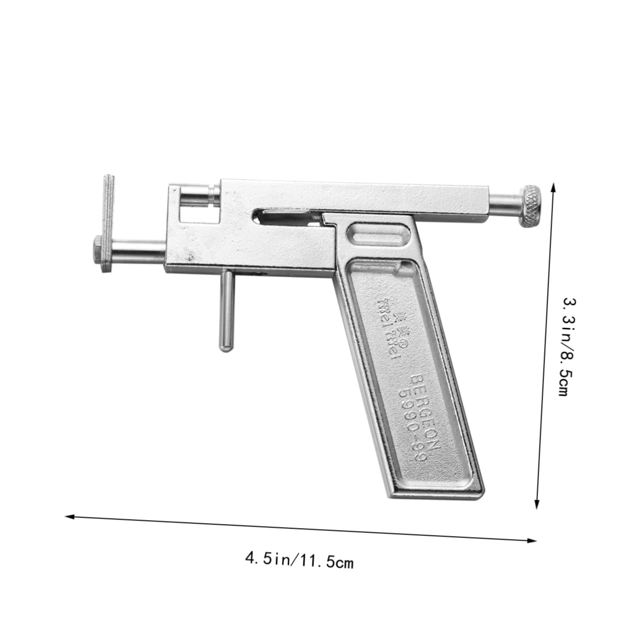 SOESFOUFU Professional Ear Piercing Kit 80pcs Stainless Steel Studs Includes Marker Pen Storage Case Random Color