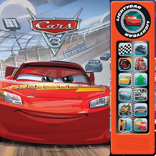 Disney Pixar Cars 3 - 13-Button Sound Book - PI Kids image 2