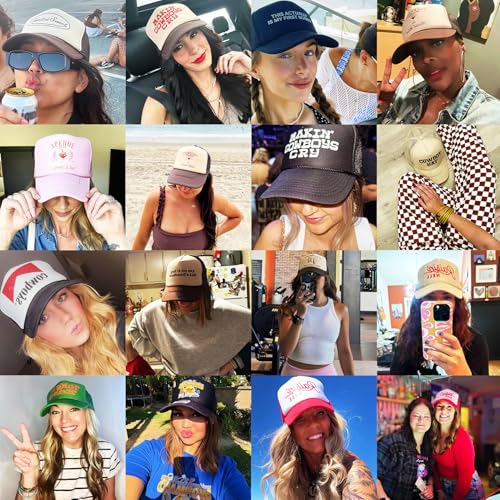Gorra Trucker Vintage Mommin' para Mujer miniatura 2