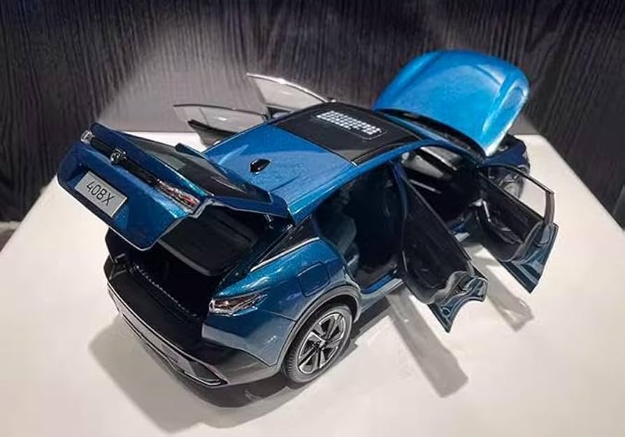 ミニカー 1/18 プジョー PEUGEOT 408X ブルー ミニカー 1/18 プジョー PEUGEOT 408X ブルー ミニカー