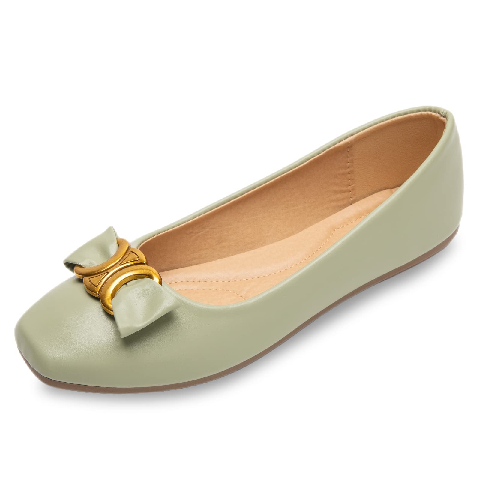 Sixth Street Womens Casual Ballerina Ballet Flat-Green -(Size-40) (B0B9H6TNNH) Amazon Price History, Amazon Price Tracker