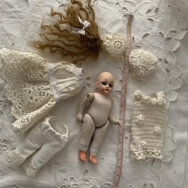 Amazon.co.jp: ビスクドール ミニョネット アンティーク人形 11