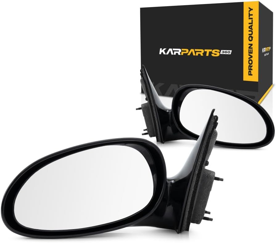 For Buick LaCrosse 2005 2006 2007 2008 2009 Door Mirror Driver and Passenger Side | Pair | Power | Heated | Paint To Match | GM1320302 | GM1321302 | 15886521 | 15886520