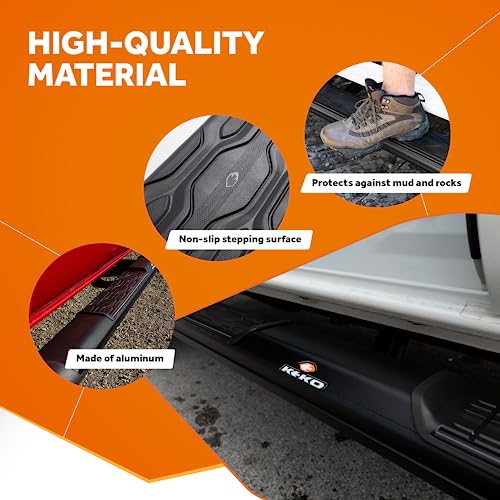 Estribos para Silverado y Sierra Double Cab 2019-2025 miniatura 5