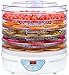 H.yina Household Electric Food Dehydrator Digital Timing Inverter Dried Fruit Machine - Five Layers of Large Capacity, Adjustable Temperature And Timer, 245W Without BPA