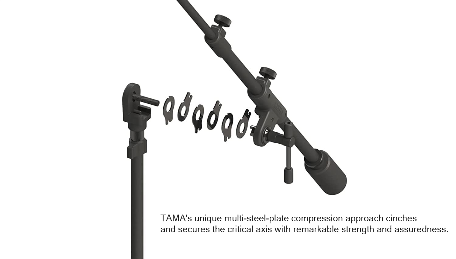 TAMA Teleskop Mikrofonständer (MS736BK)