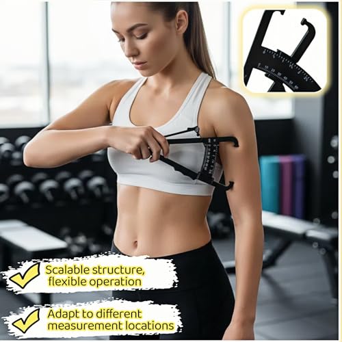 Professional High-Accuracy Body Fat Caliper