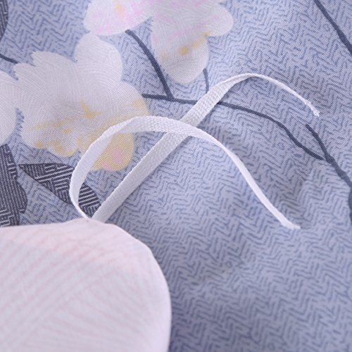 Set copripiumino elegante Grigio porpora 240x200cm...