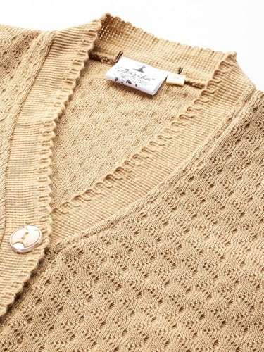 Image of Aarika Womens Casual Wear Black Colour Solid Woolen Cardigan