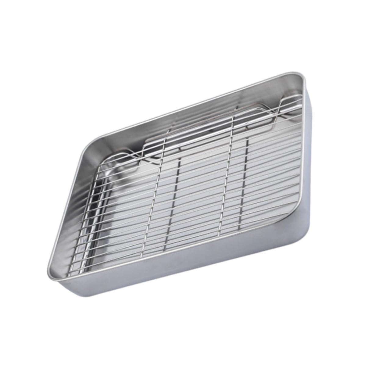 Bandeja para hornear alimentos en cocina estilo japonés ideal para asar verduras y carnes