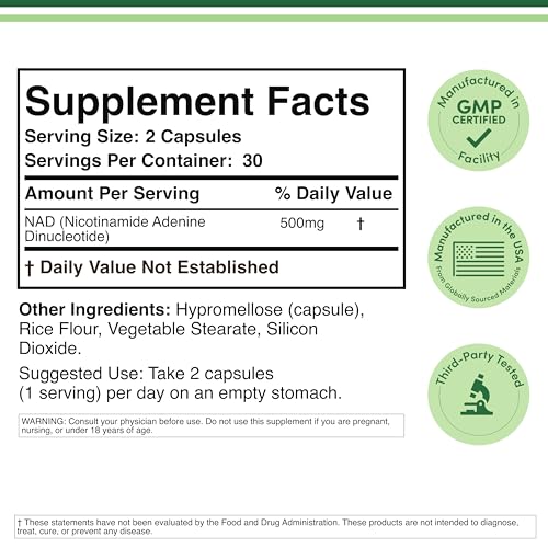 Double Wood Supplements NAD+ Supplement