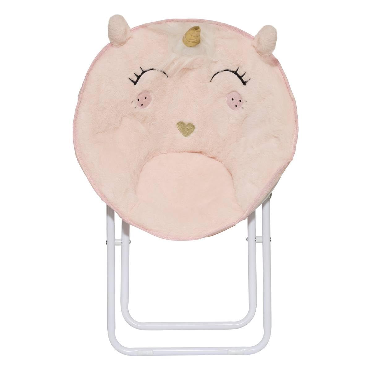 Atmosphera - Sillón Infantil Plegable 'Licorne' - Rosa