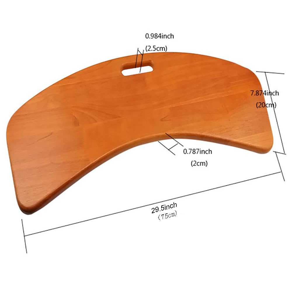 TsoLay Tabla De Transferencia para Usuario De Silla De Ruedas, Tabla De Transferencia De Pacientes con Ruedas, Capacidad De Peso De 330 LB, Superficie Lisa, 1 Asidero Seccionado