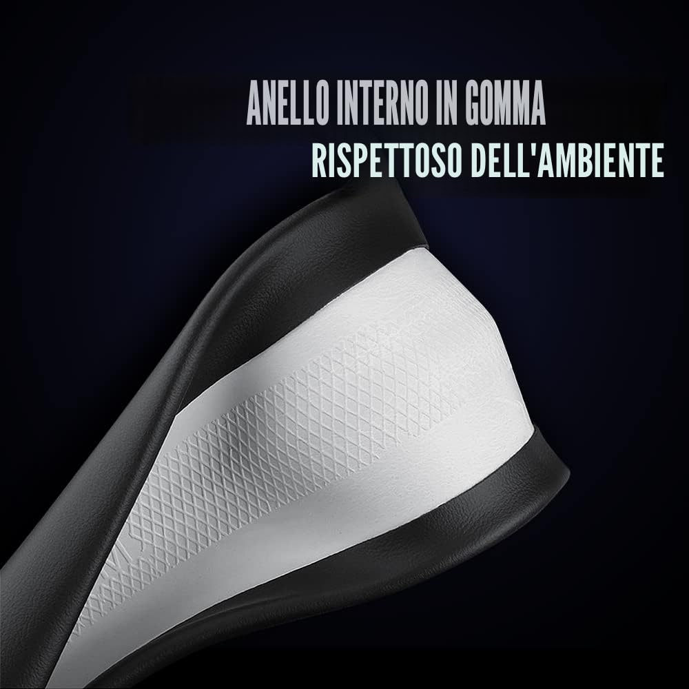 Carodi New Coprivolante in Pelle Nappa, Antiscivolo, Traspirante, Universale 15"/Circa 38 cm