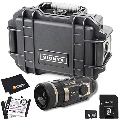SIONYX Aurora PRO Night Vision Sports and Action Camera â€“ Includes Manufacturer Accessories: 2X NP-50 1100mAh Battery, USB Cable, Neck Lanyard, microSD Card (32GB) & Hard Case with Foam Title