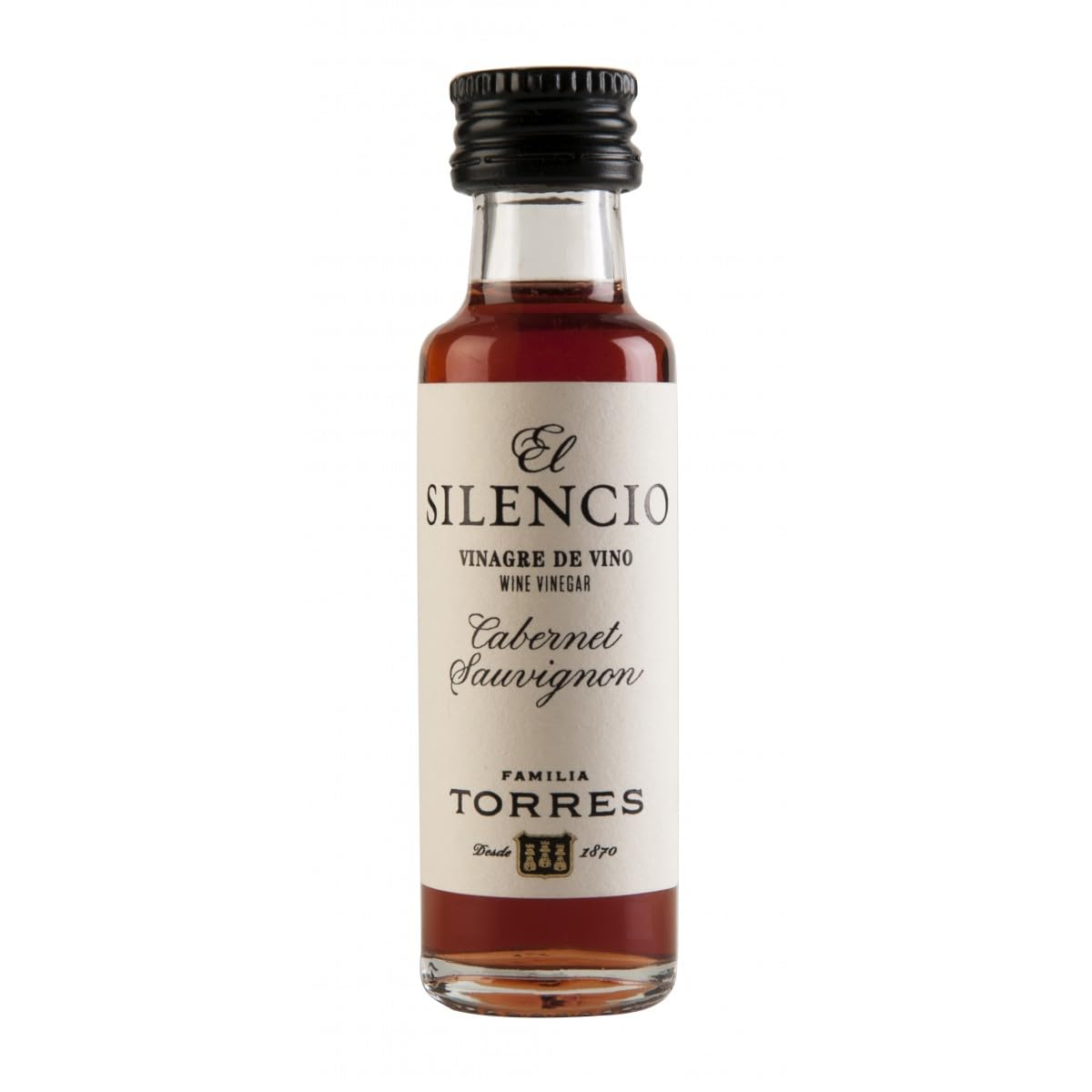 IL SILENCIO | Scatola 242 Miniature di Aceto di Vino Rosso Cabernet Sauvignono - Bottiglia di Vetro 20 ml