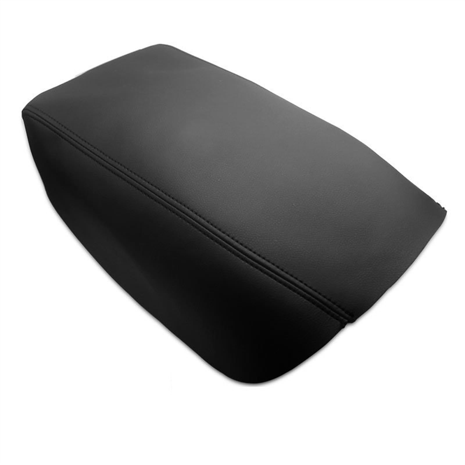 Auto-Armlehnen-Aufbewahrungsbox Auto Center Armlehne Konsole Box Abdeckung Mikrofaser Leder Aufkleber Trim für Ford Explorer 2011 2012 2013 2014 2015 2016 2017 2018(Black sticky type)
