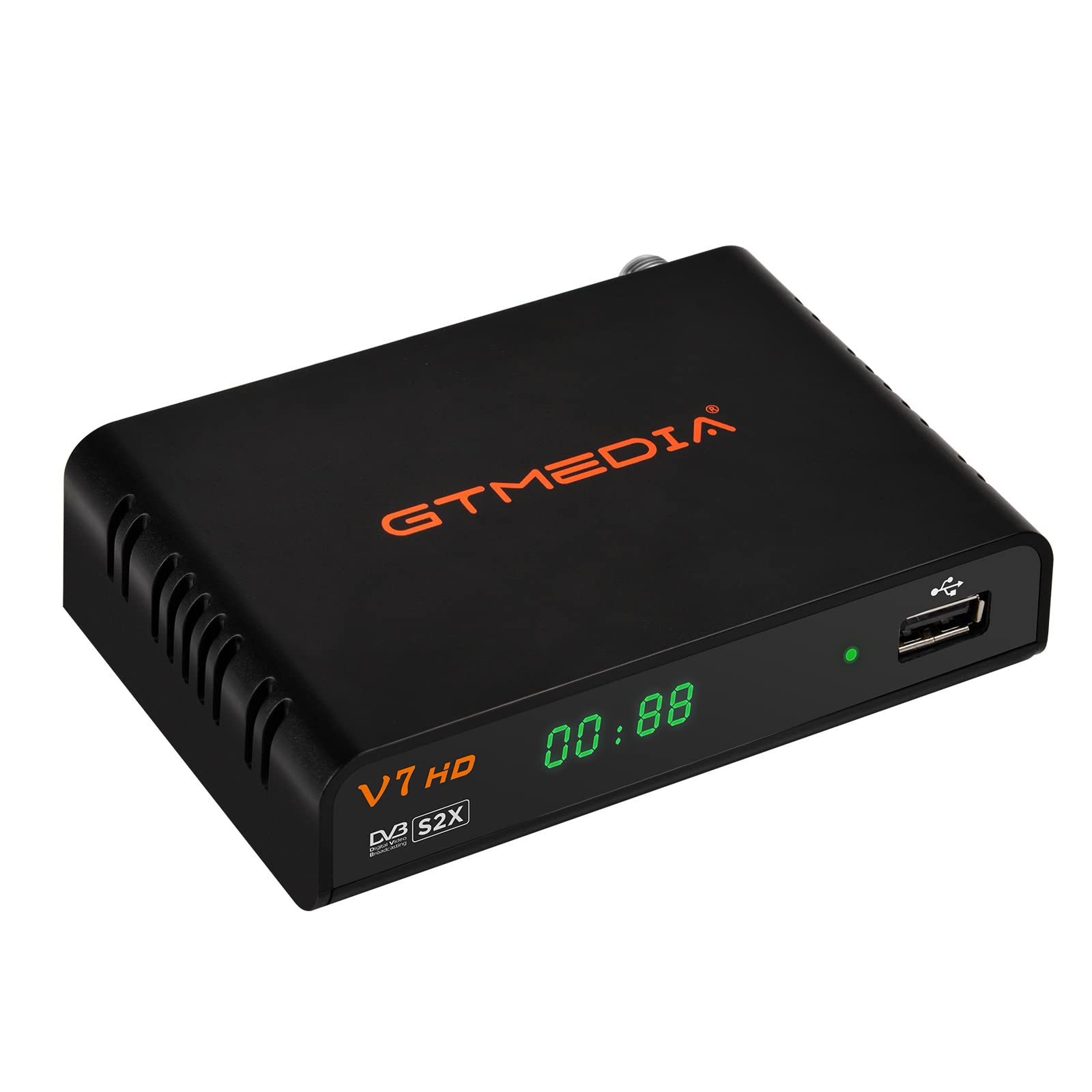 Decoder Satellitare GT MEDIA V7 S5X - Supporto DVB-S/S2/S2X, 1080P, WiFi, USB PVR, Con Aggiornamento BISS Automatico