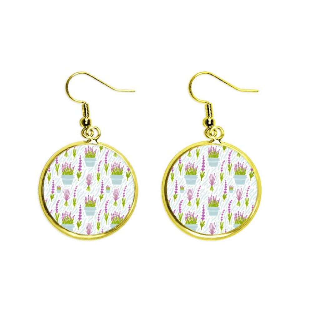 Pendientes de lavanda dorados perfectos para un paseo primaveral 2