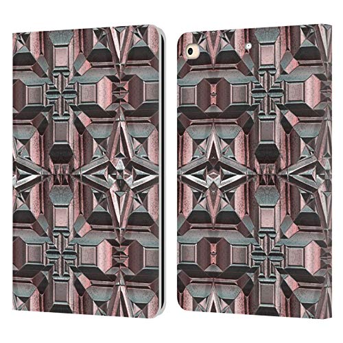 Housse cuir iPad 9.7 2017 LebensArt finition glamour rose