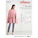Simplicity Creative Patterns US8473A Misses' Capes with Options for Design Hacking Pattern, A (XS-S-M-L-XL)